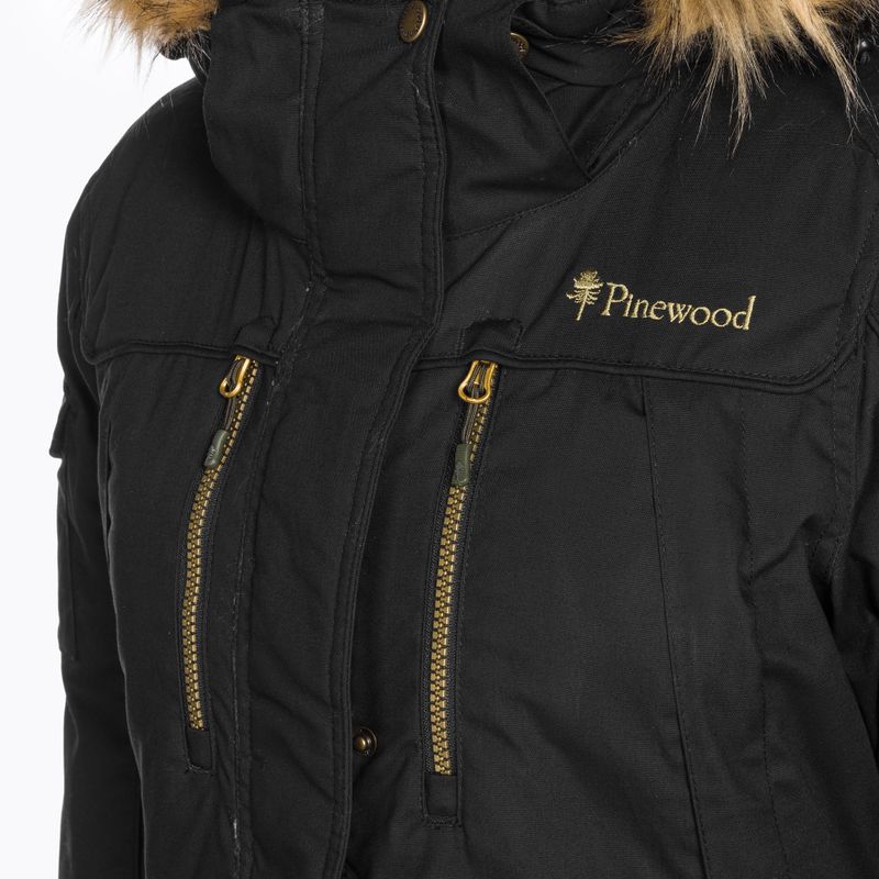Damen Wintermantel Pinewood Finnveden Winter Parka schwarz 8