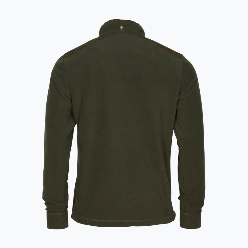 Sweatshirt Hoodie Herren Pinewood Småland Hunters Half Zip h.brown 5