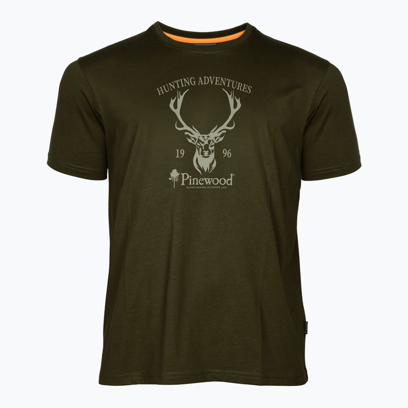 Herren-T-Shirt Pinewood Red Deer green 4