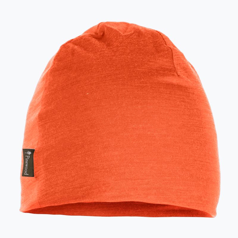 Pinewood Merinowolle gebrannte orange Mütze