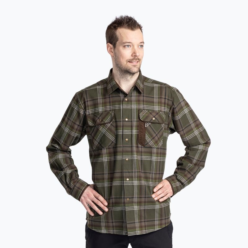 Hemd Herren Pinewood Cornwall green/pine green