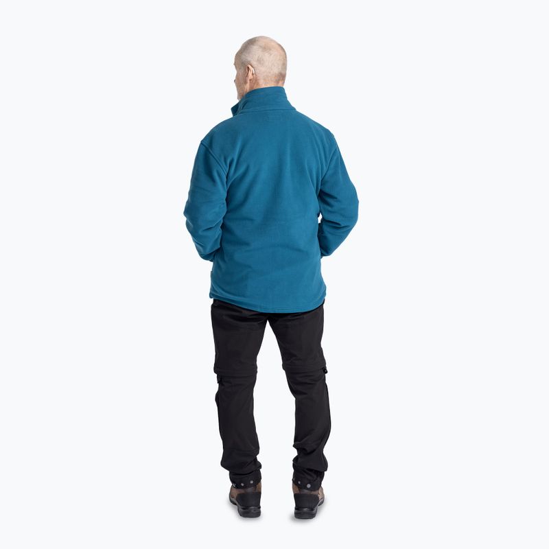 Trekking Sweatshirt Hoodie Herren Pinewood Finnveden Fleece d.azur blue 4