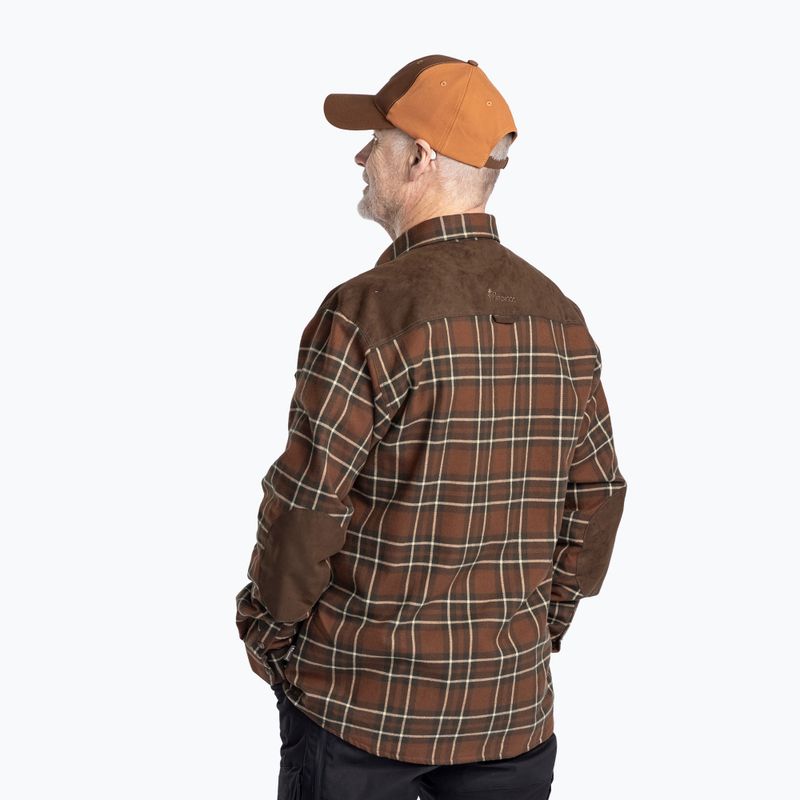 Hemd Herren Pinewood Douglas nougat/beige 4