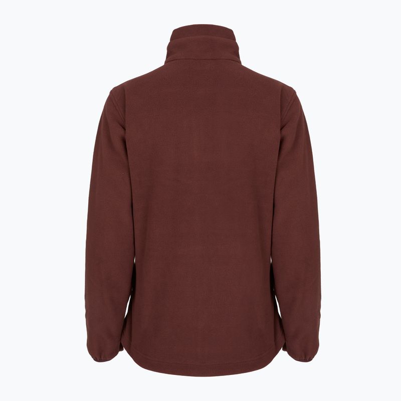 Trekking Sweatshirt Hoodie Damen Pinewood Finnveden Fleece earth plum 2