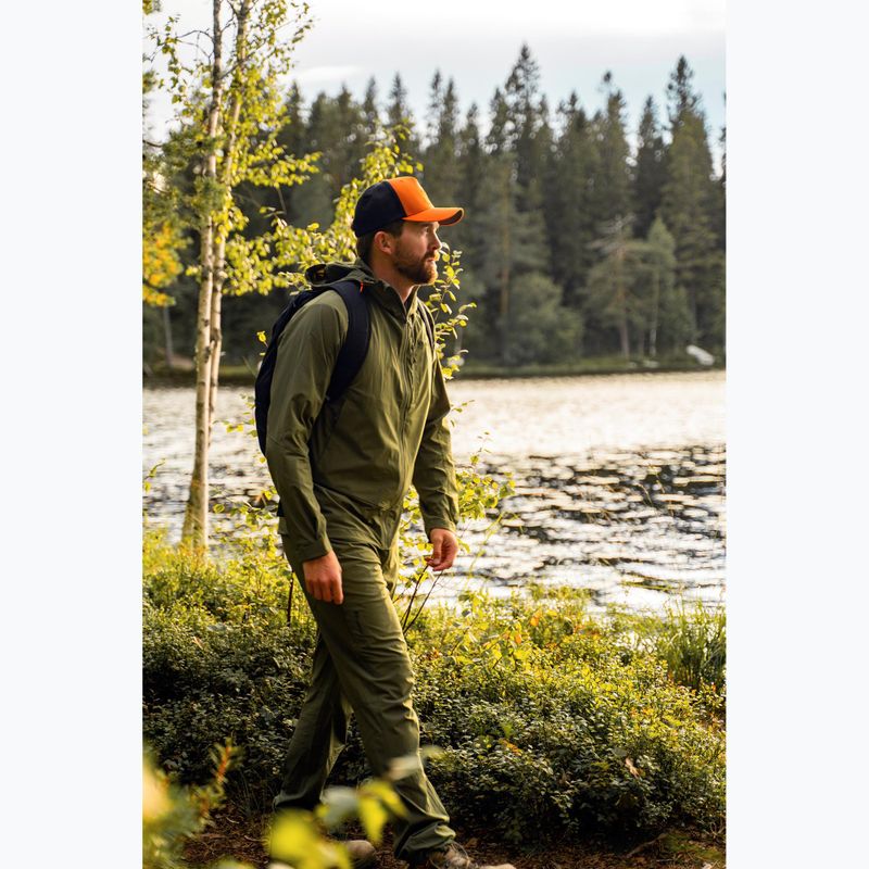 Herren Pinewood Finnveden Sports Leichte tannengrüne Windjacke 7