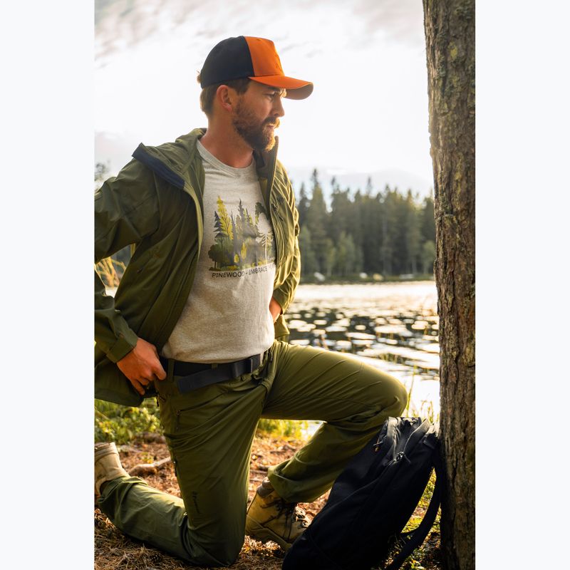 Herren Pinewood Finnveden Sports Leichte tannengrüne Windjacke 9
