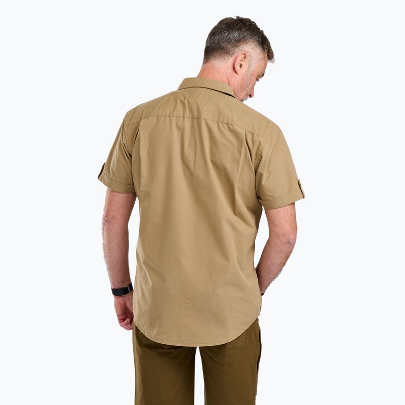 Herrenhemd Pinewood Safari SS Sandstein 2
