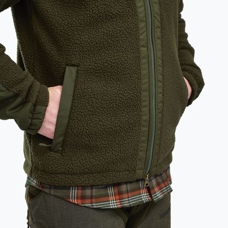 Herrenjacke Pinewood Pile Fleece moss green 4