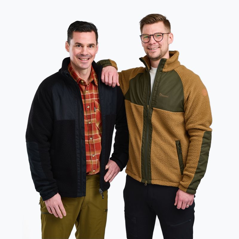 Herrenjacke Pinewood Pile Fleece black 6