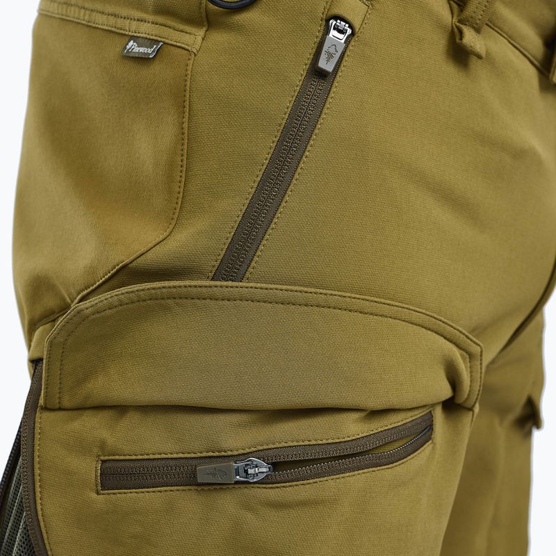 Herren Trekkinghose Pinewood Furudal Hunters Hybrid Stretch olive green 4