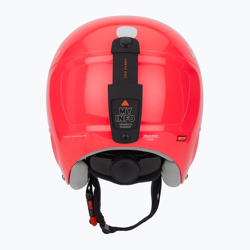 Skihelm Kinder POC POCito Skull fluorescent pink 4