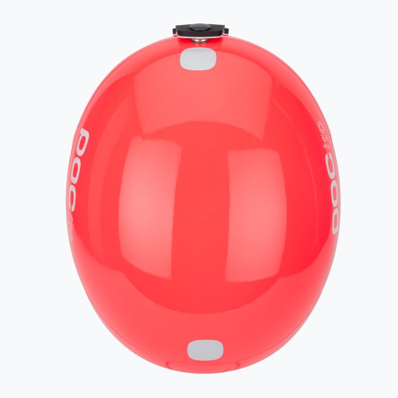 Skihelm Kinder POC POCito Skull fluorescent pink 6