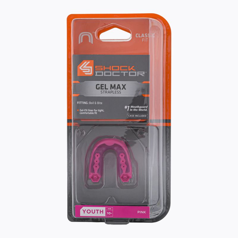 Shock Doctor Gel Max Kinder Kieferschützer rosa SHO52