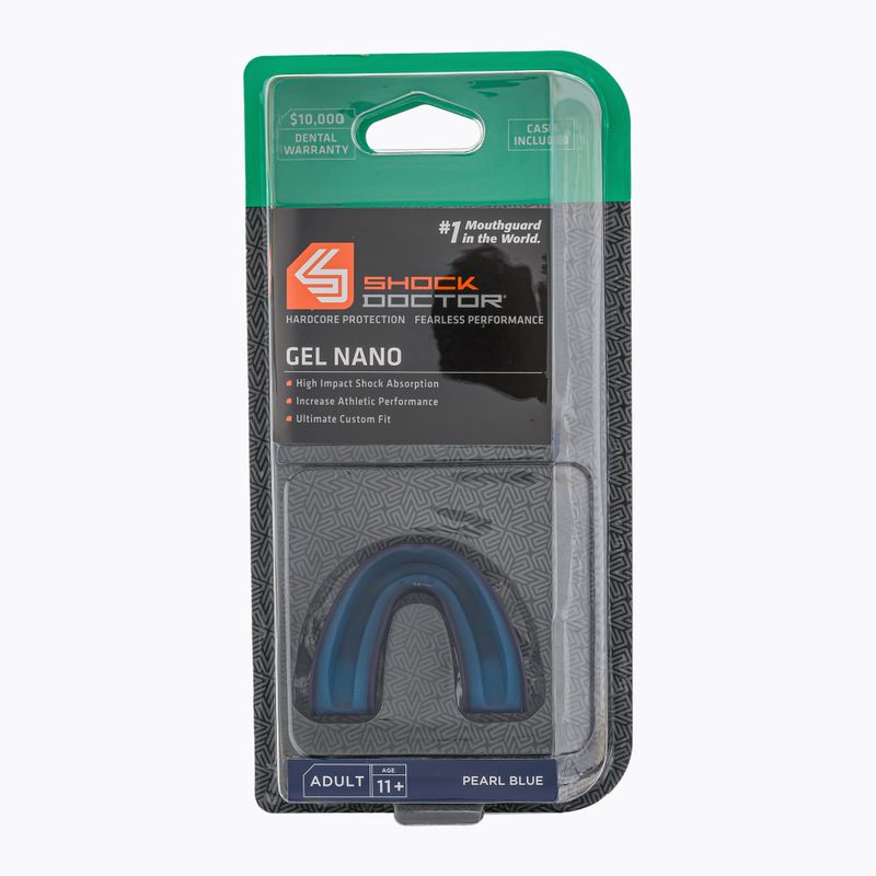 Shock Doctor Gel Nano blau SHO12 Kieferprotektor