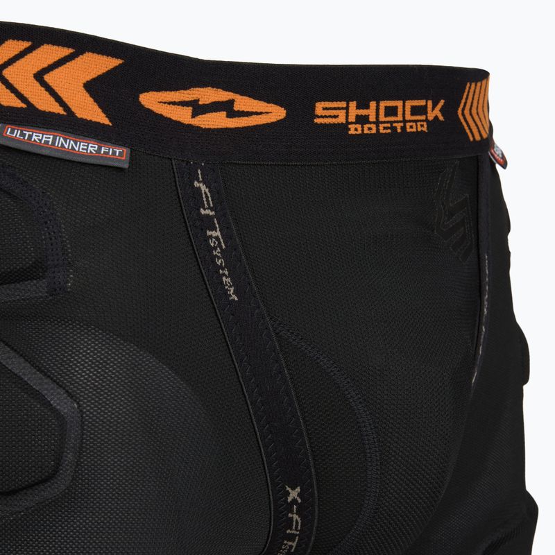 Kampfsport-Shorts Shock Doctor Ultra Pro Shockskin Relaxed Fit Impact mit Carbon Flex-Schutz 3