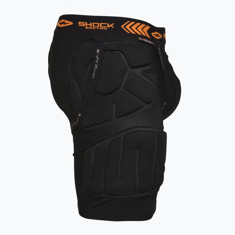 Kampfsport-Shorts Shock Doctor Ultra Pro Shockskin Relaxed Fit Impact mit Carbon Flex-Schutz 4