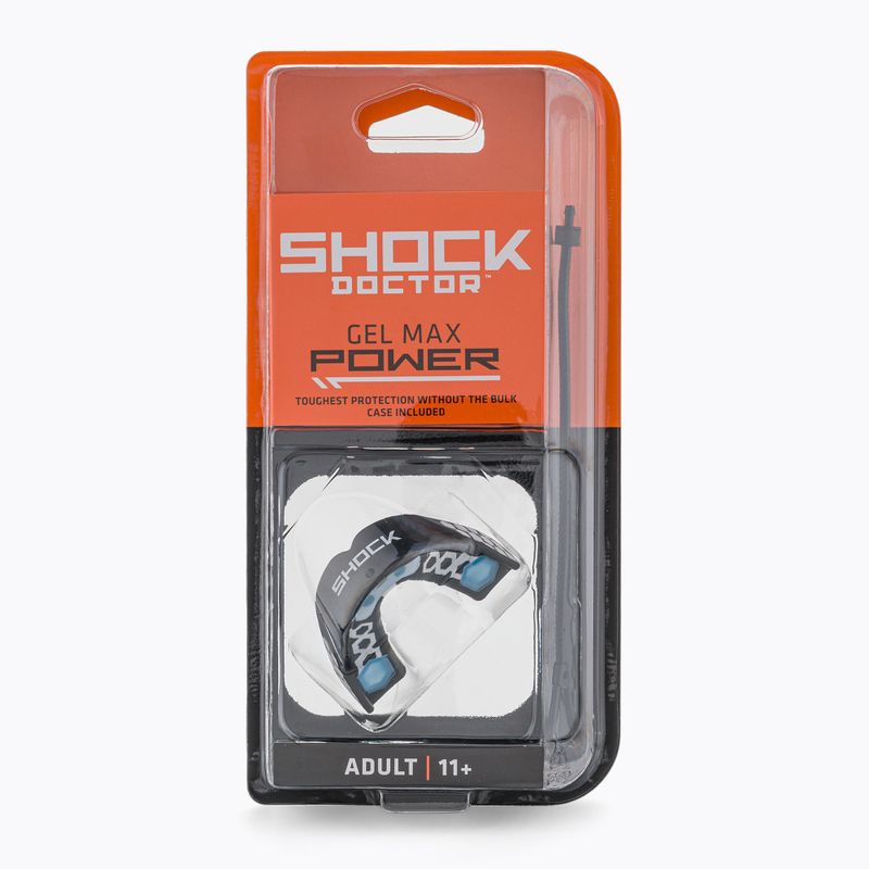 Shock Doctor Gel Max Power Kieferprotektor schwarz SHO562
