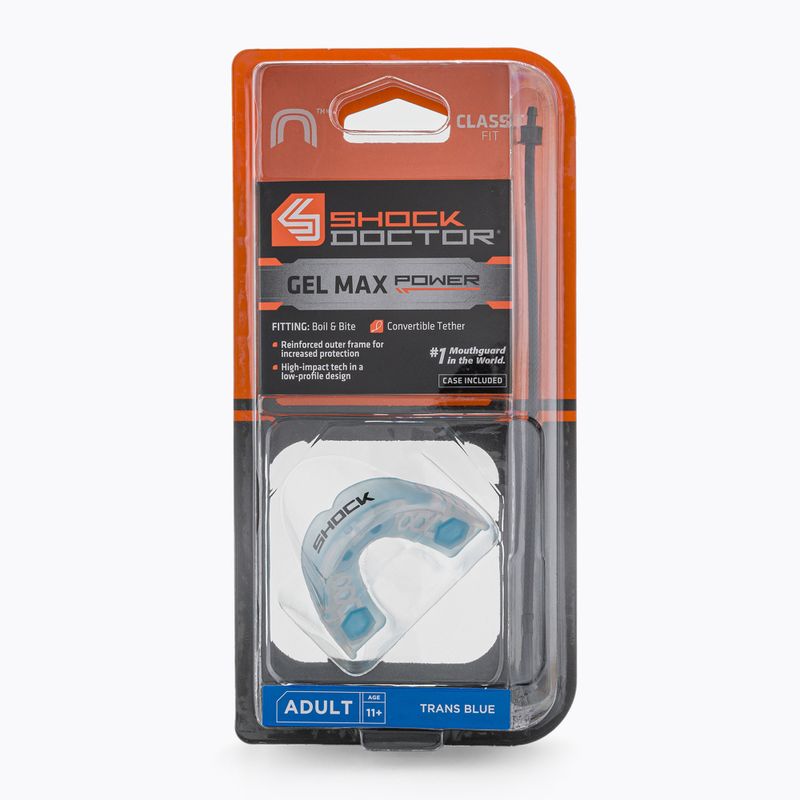 Shock Doctor Gel Max Power Kieferschützer blau SHO564
