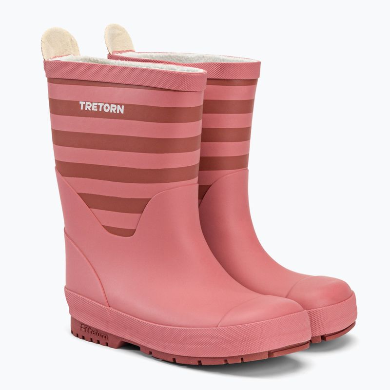 Tretorn Granna rosa Kinder Gummistiefel 47265402028 4