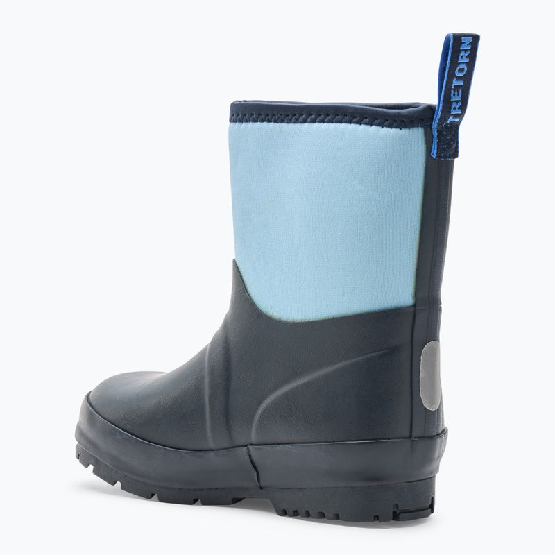 Tretorn Kuling Neopren Kinder Gummistiefel klein blau 3