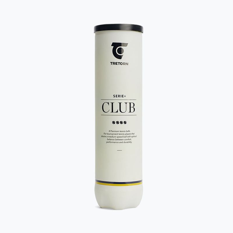 Tretorn Serie+ Club Tennisbälle 4 Stück gelb 3T015 473605