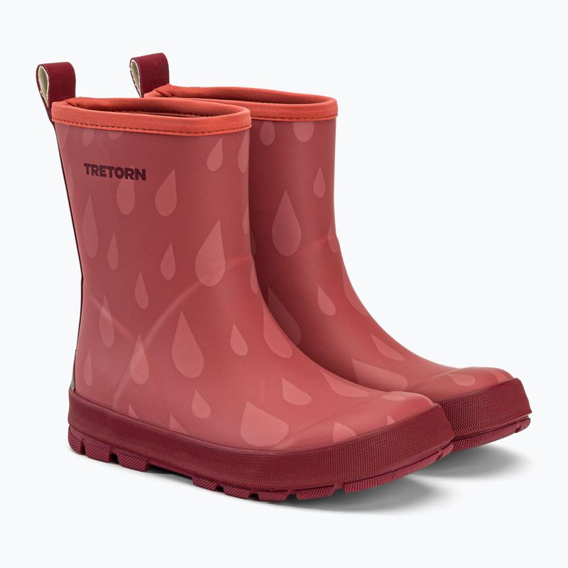Tretorn Simris rote Kinder-Gummistiefel 0024170128 4
