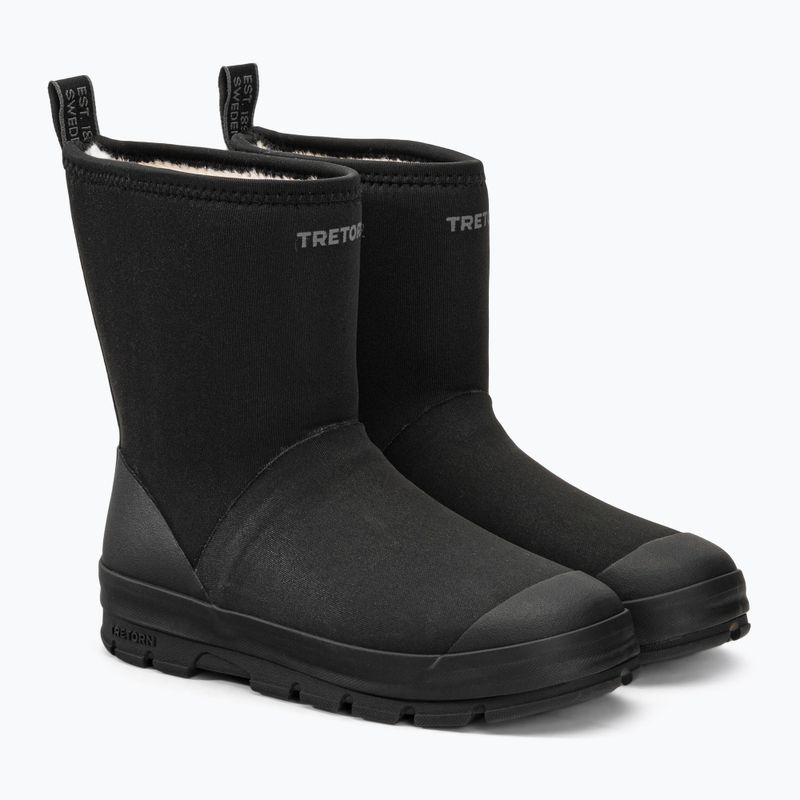 Tretorn Mimas Hybrid Kinder-Trekkingstiefel schwarz 80023705029 4