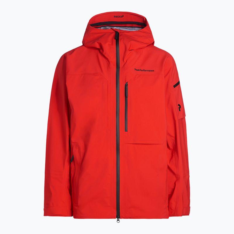 Herren Peak Performance Alpine Skijacke rot G76537010