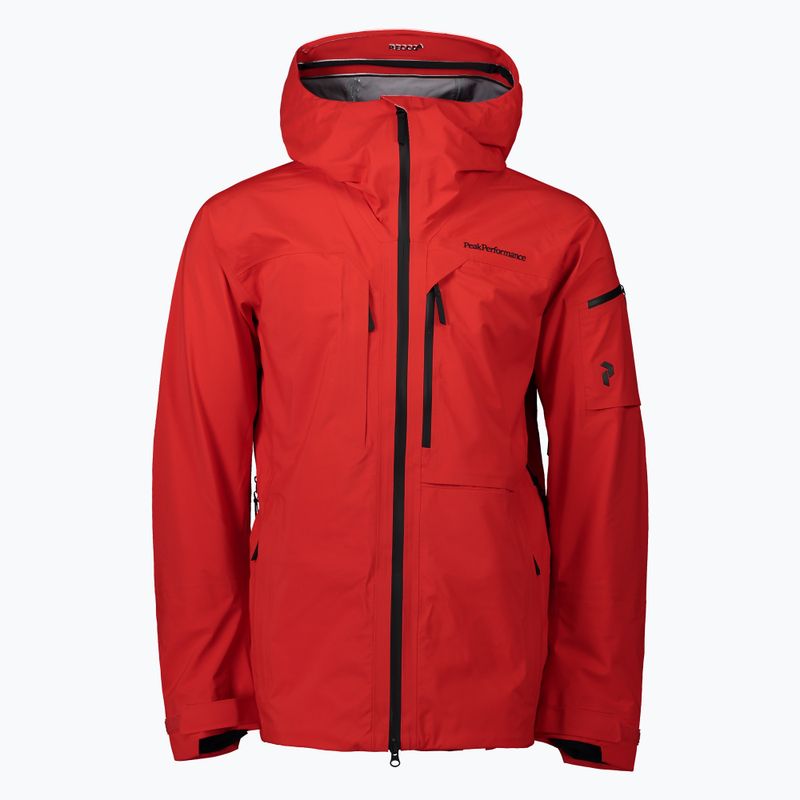 Herren Peak Performance Alpine Skijacke rot G76537010 2