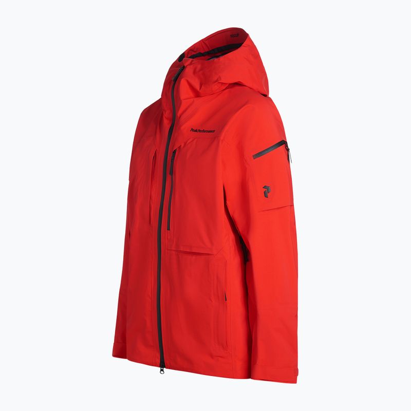 Herren Peak Performance Alpine Skijacke rot G76537010 4