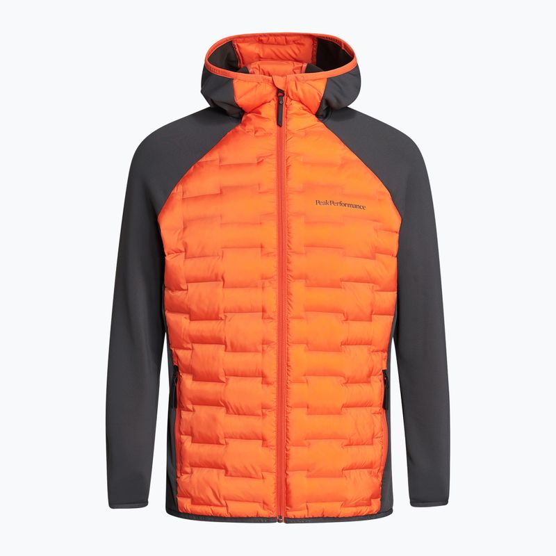 Herren Peak Performance Argon Hybrid Hood Jacke orange G76763040