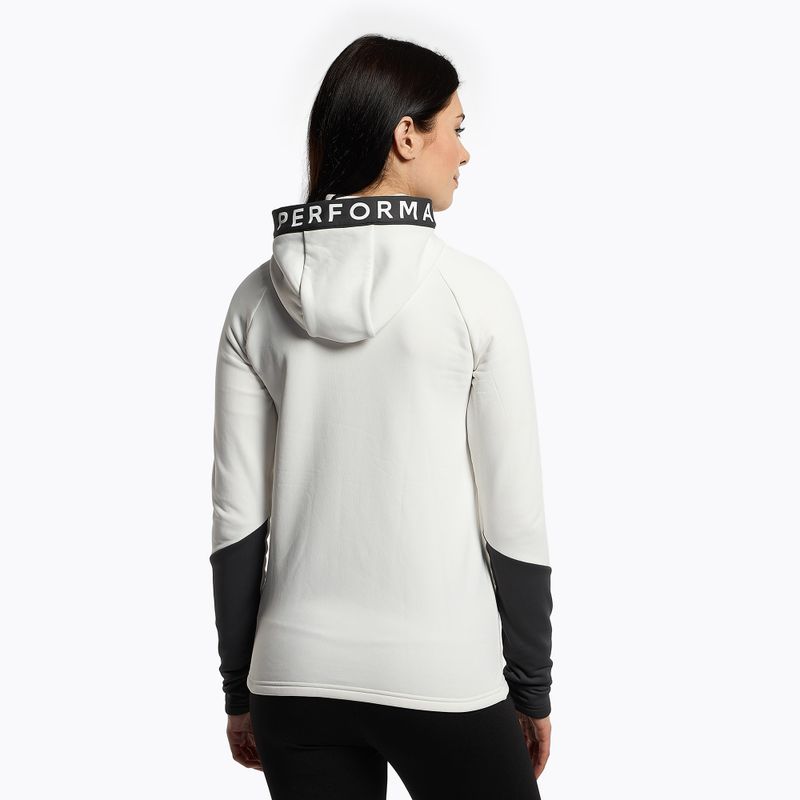 Damen-Ski-Sweatshirt Peak Performance Rider Zip Hood weiß G77089070 3