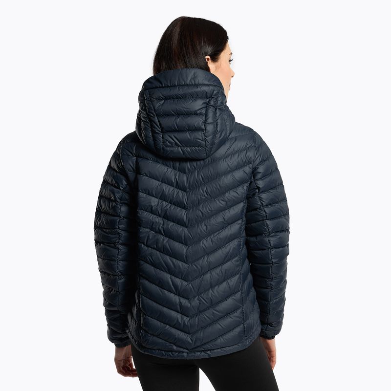 Damen Skijacke Peak Performance Frost Down Hood navy blau G76433040 3