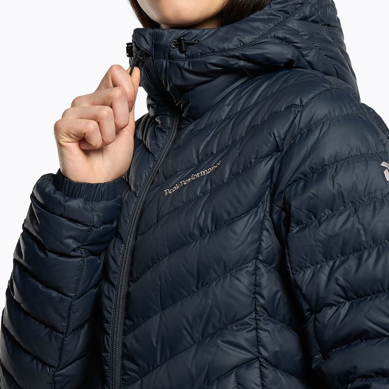 Damen Skijacke Peak Performance Frost Down Hood navy blau G76433040 5