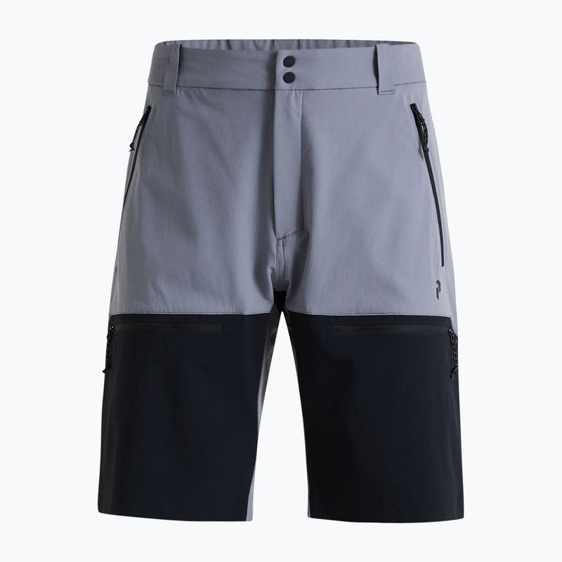 Herren Peak Performance Stretch Trek Trekking-Shorts schwarz/grau G77541010