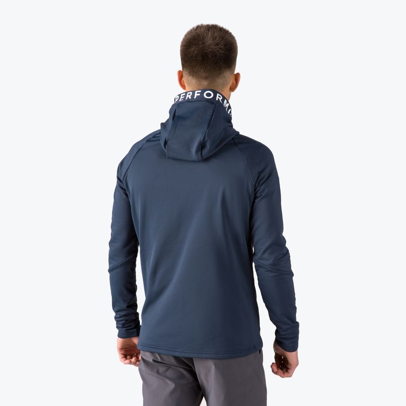 Herren Peak Performance Rider Zip Hood Trekking-Sweatshirt navy blau G77244020 3