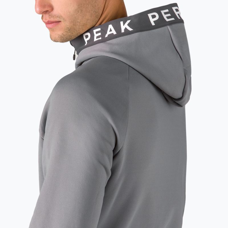 Herren Peak Performance Rider Zip Hood Trekking-Sweatshirt grau G77244080 4