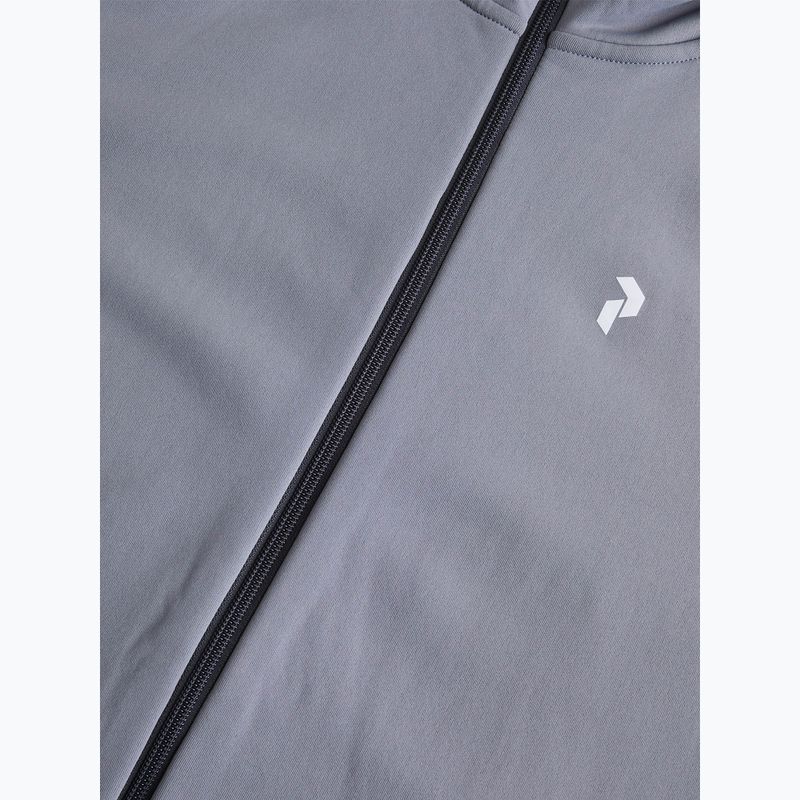 Herren Peak Performance Rider Zip Hood Trekking-Sweatshirt grau G77244080 9