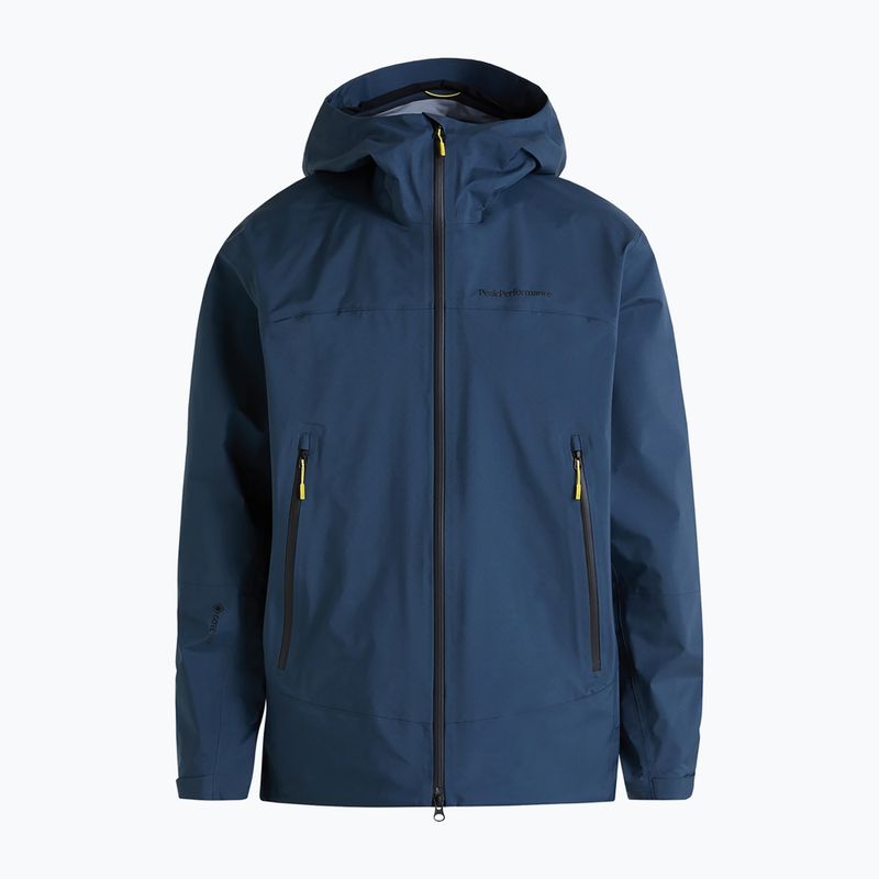 Herren Peak Performance Vislight Gore Tex Light Regenjacke blau G77199040