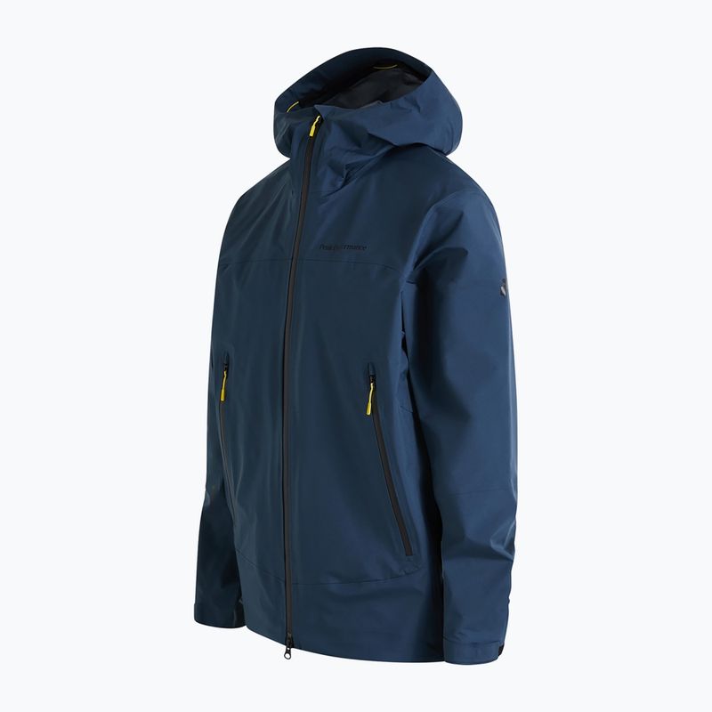Herren Peak Performance Vislight Gore Tex Light Regenjacke blau G77199040 2