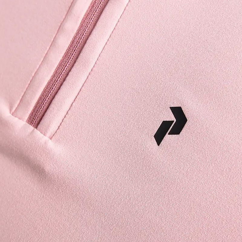 Frauen Peak Performance Turf Zip Trekking-Shirt rosa G77179090 4