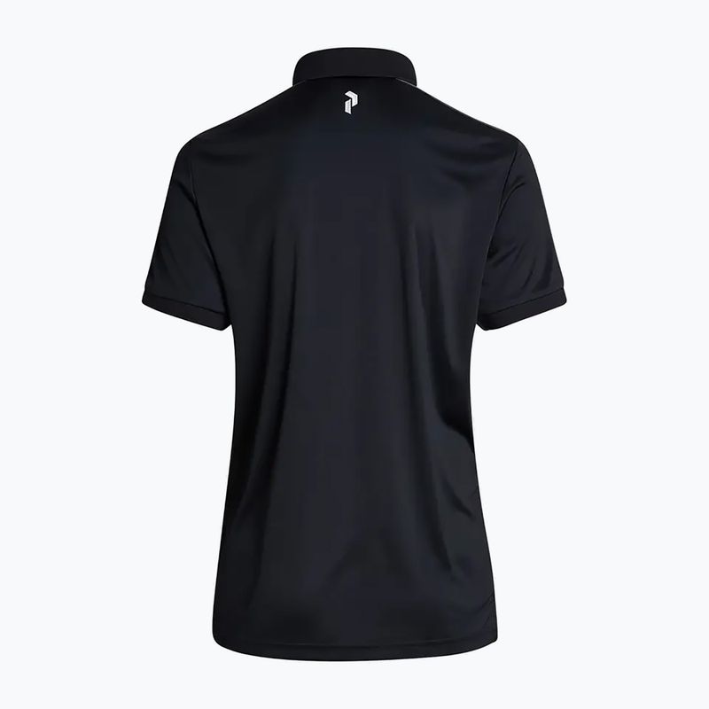 Herren Peak Performance Player Poloshirt schwarz G77171090 3