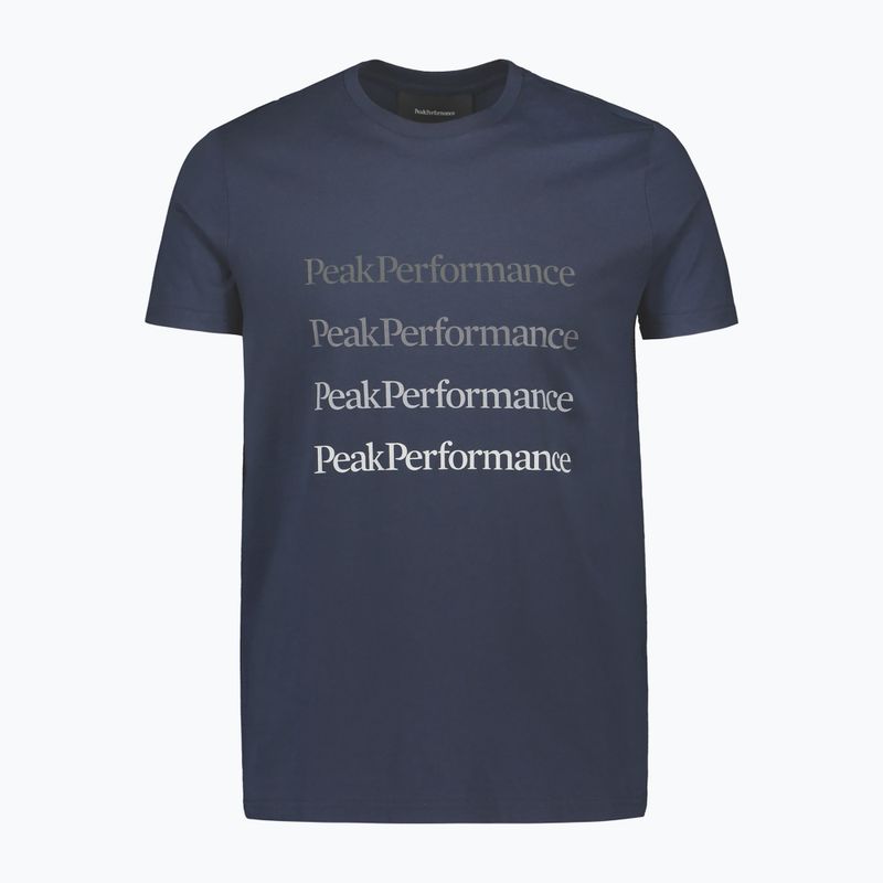 Herren Peak Performance Ground Tee Trekkinghemd navy blau G77284030 5