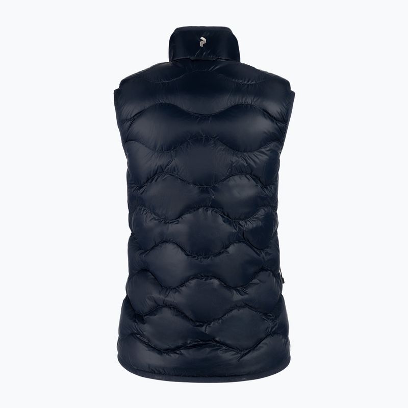 Peak Performance Damen Daunenweste Helium Down navy blau G77224010 2