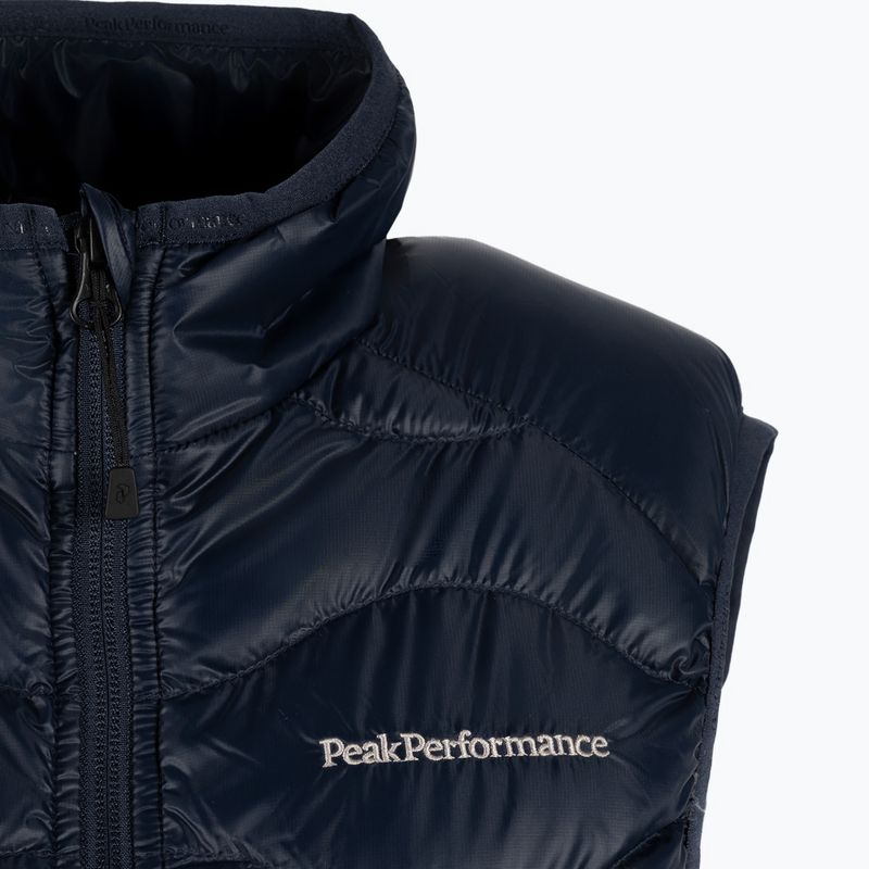 Peak Performance Damen Daunenweste Helium Down navy blau G77224010 3