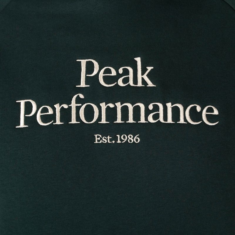 Herren Peak Performance Original Hood Trekking-Sweatshirt grün G77756250 4