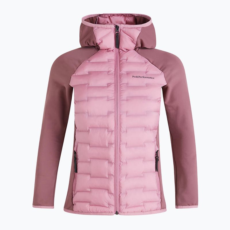 Frauen Peak Performance Argon Hybrid Hood Jacke rosa G77859110