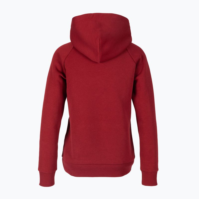 Damen-Trekking-Sweatshirt Peak Performance Original Hood rot G77747300 2