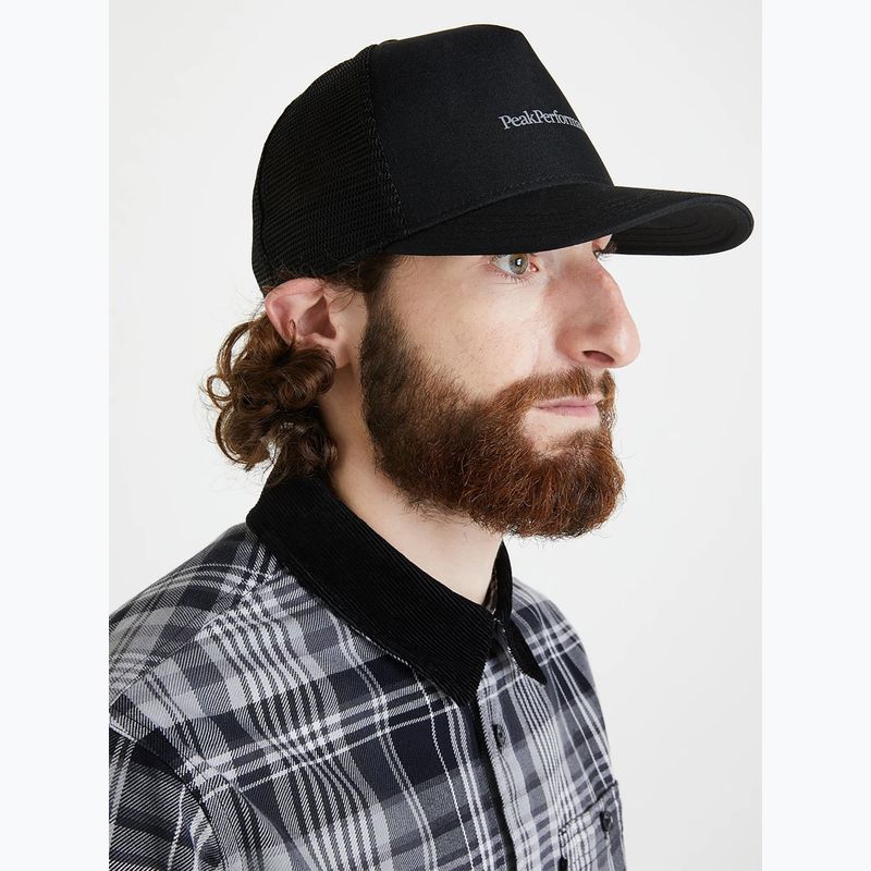 Peak Performance PP Trucker Cap schwarz 2