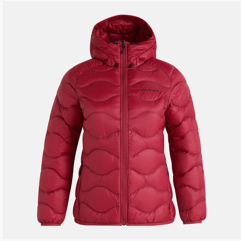 Peak Performance Damen Daunenjacke Helium Down Hood kastanienbraun G77852150